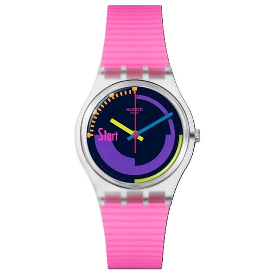 SWATCH Mod. SWATCH NEON PINK PODIUM WATCHES SWATCH