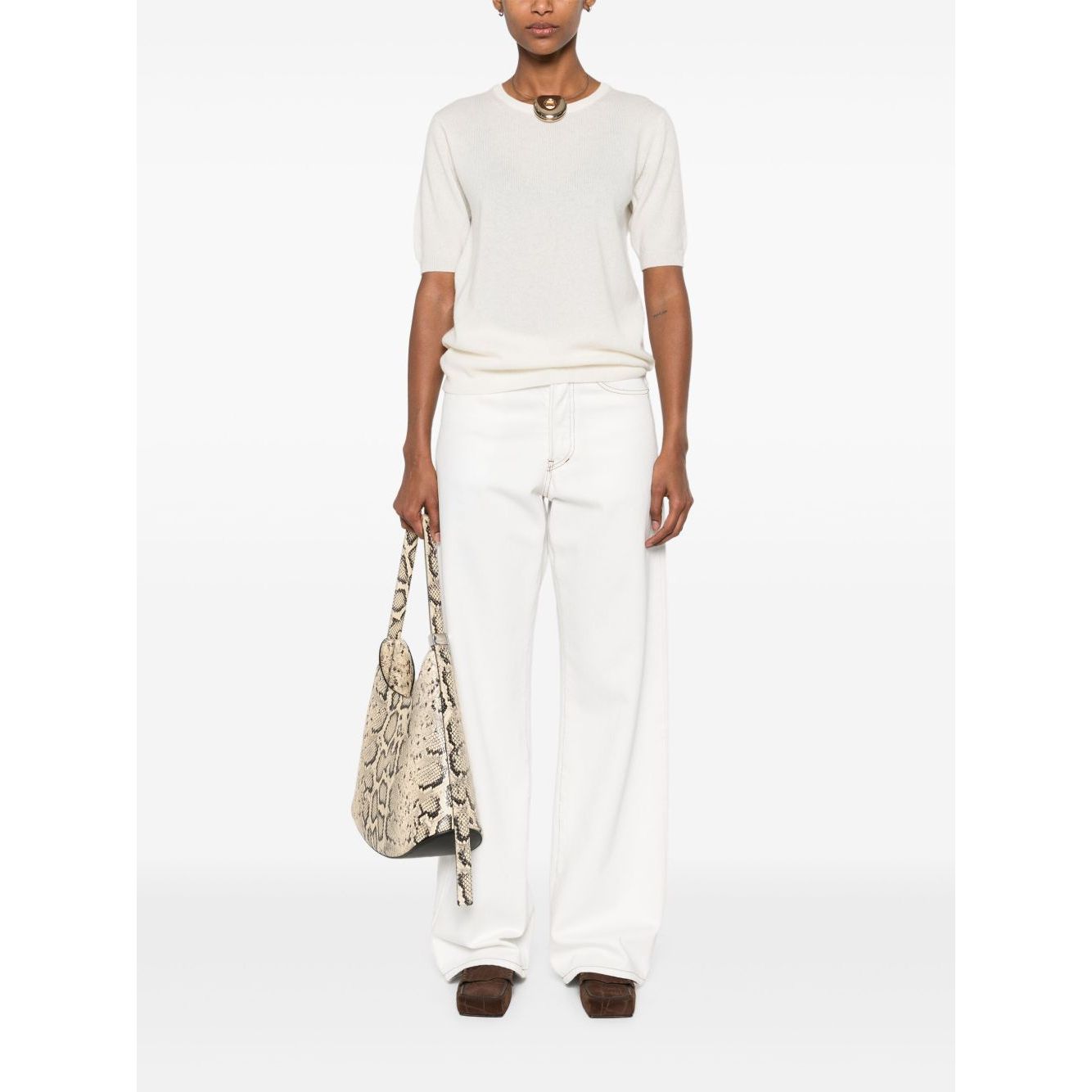 SOFT GOAT Sweaters White