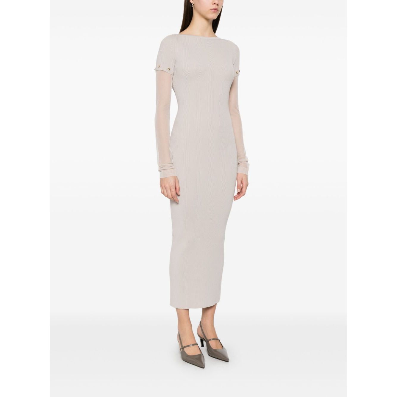 SPORTMAX PRE Dresses Dove Grey Dresses
