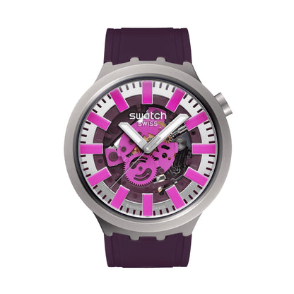 SWATCH Mod. AUDACIOUS ACAI READY STOCKED WATCHES,Wristwatch