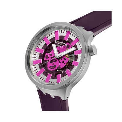 SWATCH Mod. AUDACIOUS ACAI READY STOCKED WATCHES,Wristwatch