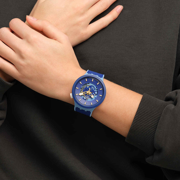 SWATCH Mod. BOUNCING BLUE READY STOCKED WATCHES,Wristwatch