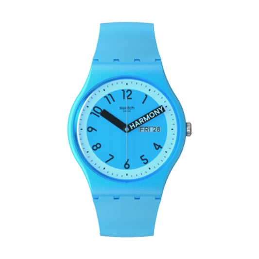 SWATCH Mod. PROUDLY BLUE READY STOCKED WATCHES,Wristwatch