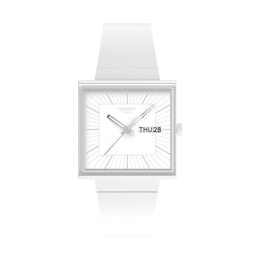 SWATCH Mod. WHAT IF…ALLWHITE? READY STOCKED WATCHES,Wristwatch