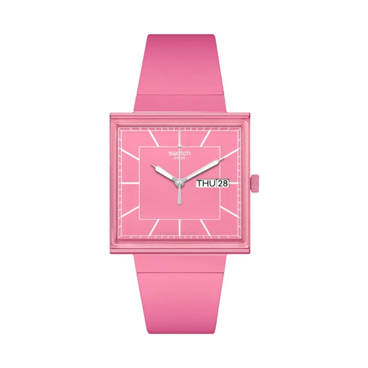 SWATCH Mod. WHAT IF…ROSE? READY STOCKED WATCHES,Wristwatch
