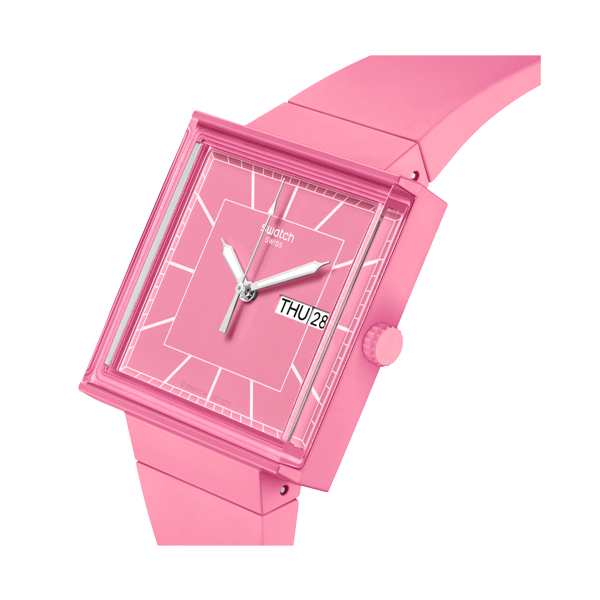 SWATCH Mod. WHAT IF…ROSE? READY STOCKED WATCHES,Wristwatch