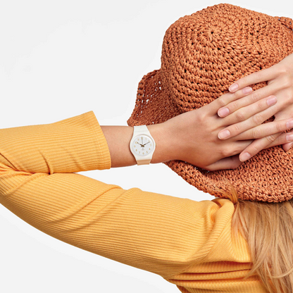 SWATCH Mod. WHITE BISHOP READY STOCKED WATCHES,Wristwatch