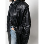 Saint Laurent shoulder-pad Oversized Trench Coat Jackets