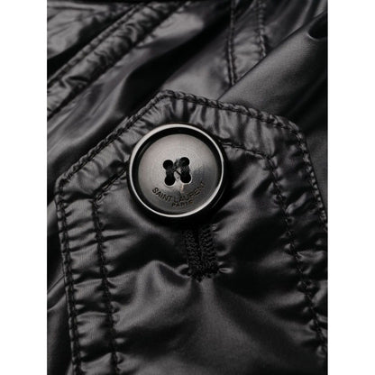 Saint Laurent shoulder-pad Oversized Trench Coat