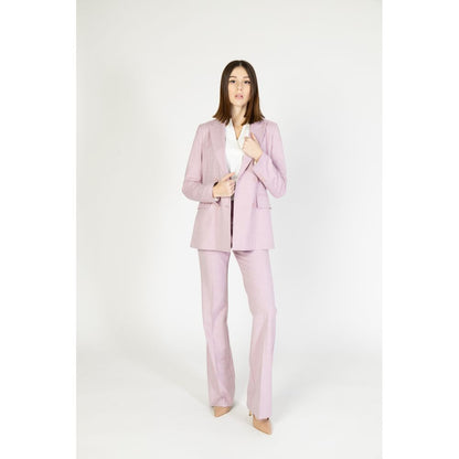 Sandro Ferrone Multicolor Viscose Casual Pants