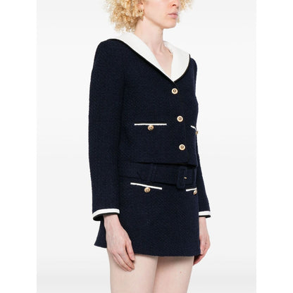 Self-portrait Jackets Blue Jackets