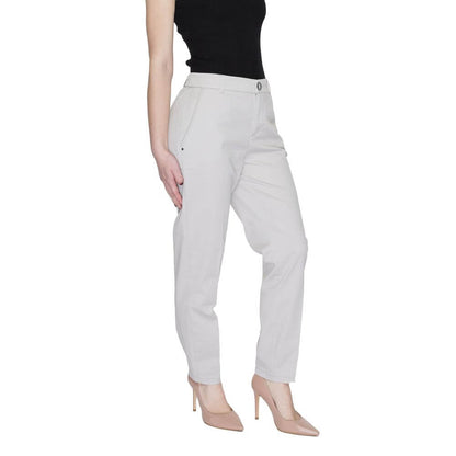 Street One Beige Cotton Pant