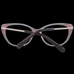 TED BAKER MOD. TB9198 51219 lady's eyewear in pink, front view, cat-eye design, stylish and elegant glasses for women.