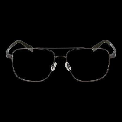 TIMBERLAND MOD. TB1649 57009 eyeglasses for gents, front view on black background.