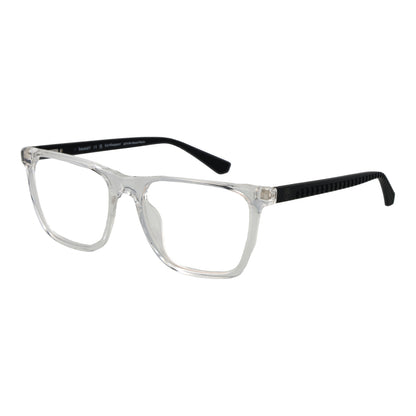 TIMBERLAND MOD. TB1782-H 53026 clear frame gent's optical glasses with black temples.