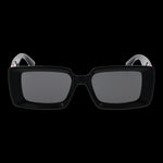 Sunglasses for women, black frame, model TOD'S MOD. TO0366 5201A, front view. Stylish eyewear for ladies.