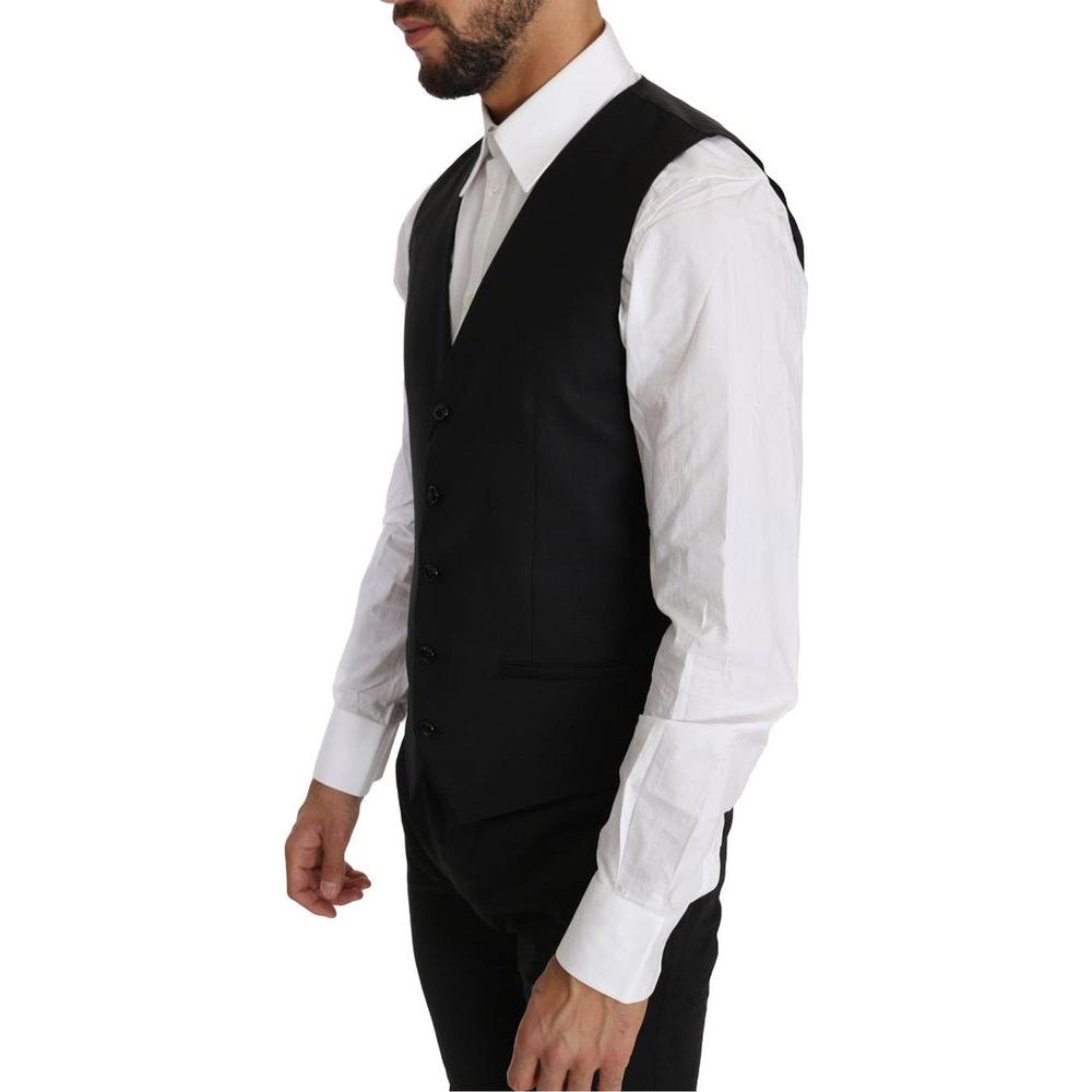 Dolce & Gabbana Black  Vest black-vest-1