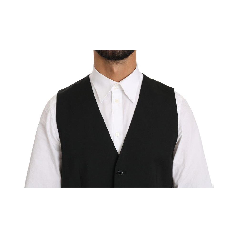 Dolce & Gabbana Black  Vest black-vest