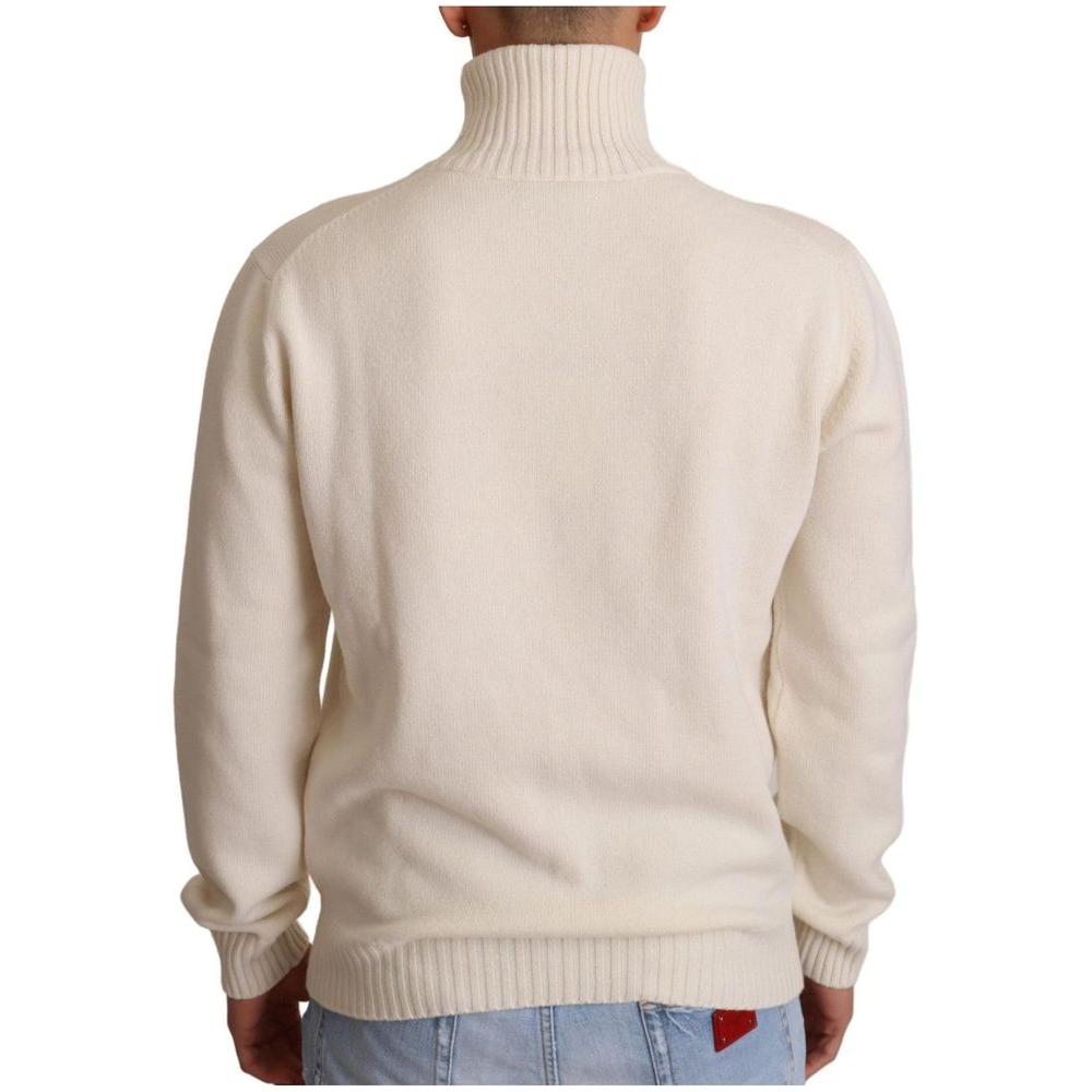 Dolce & Gabbana White  Sweater white-sweater-2