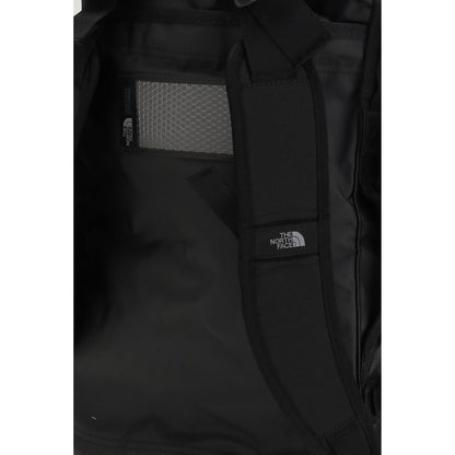 The North Face Black Nylon Luggage And Travel bag showing interior design and logo detail.