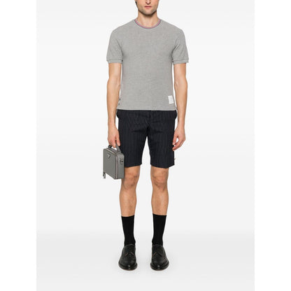 Thom Browne T-shirts and Polos Light Grey Topwear
