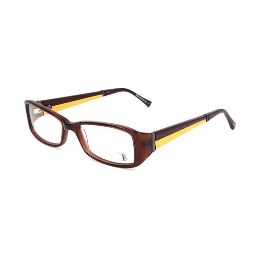 Tod's Bicolor Acetate Frames in Havana color, sleek eyewear with 53mm lens, 16mm bridge, and 135mm temple for women.