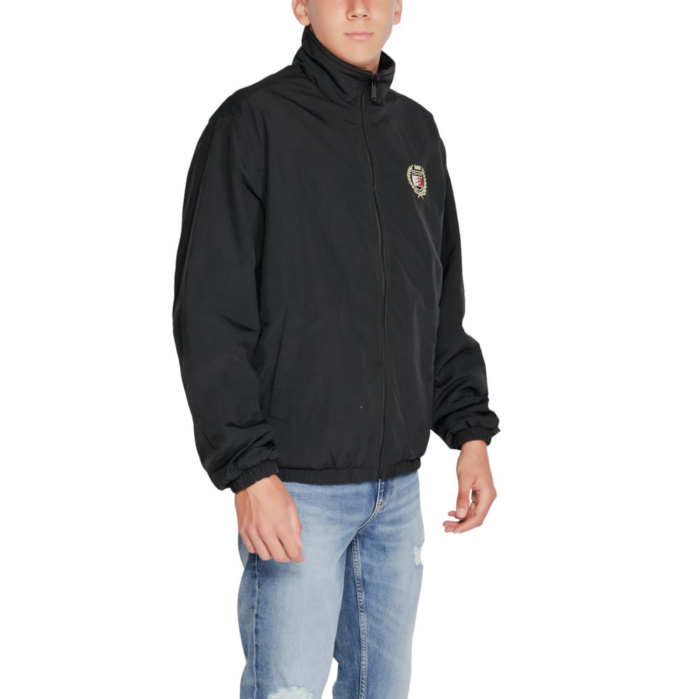 Tommy Hilfiger Jeans Black Recycled Polyester Jackets & Coat