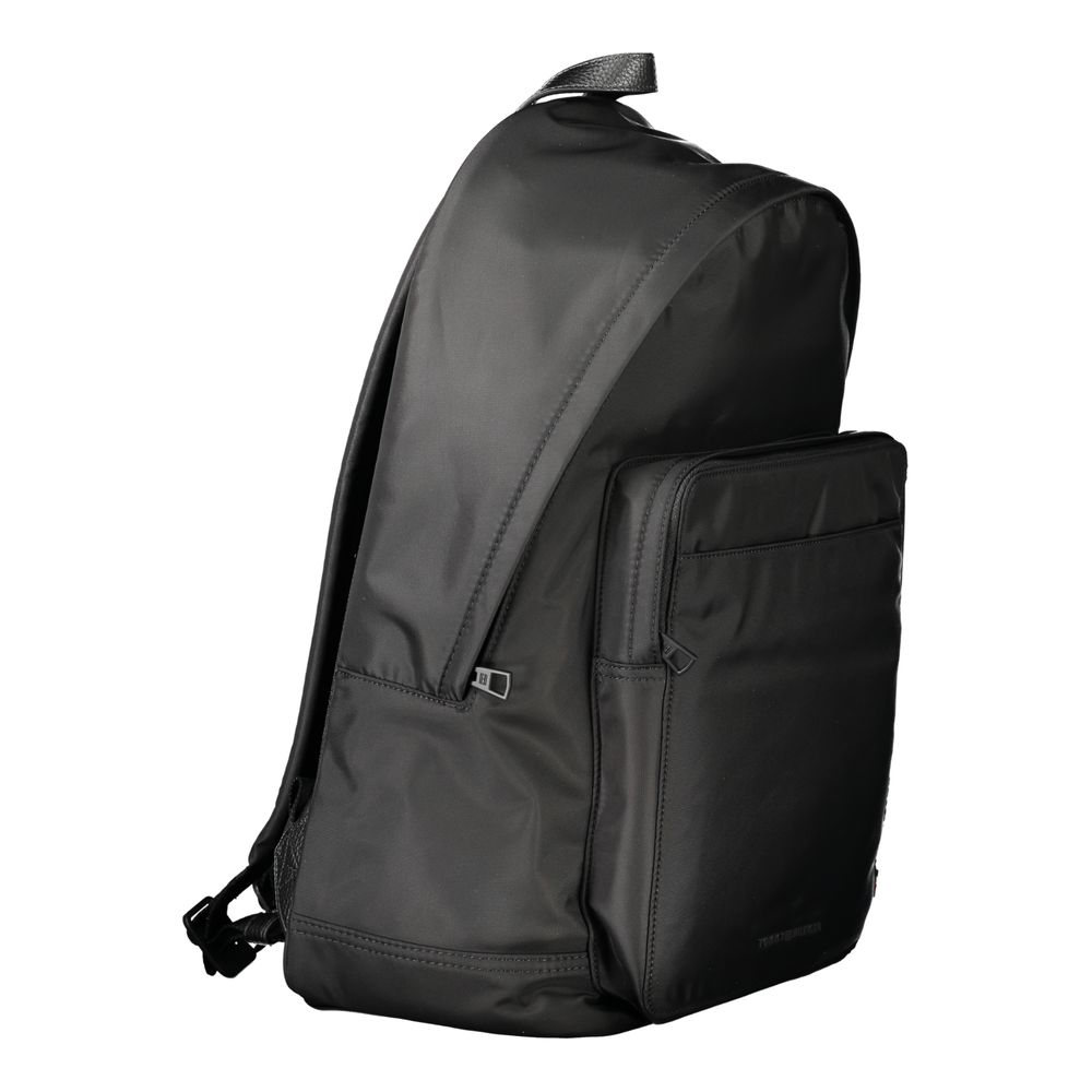 Tommy Hilfiger Nero Polyester Men Backpack 1728,67403481248,Backpacks - Bags,Bags,Black,Men,New with tags,Tommy Hilfiger