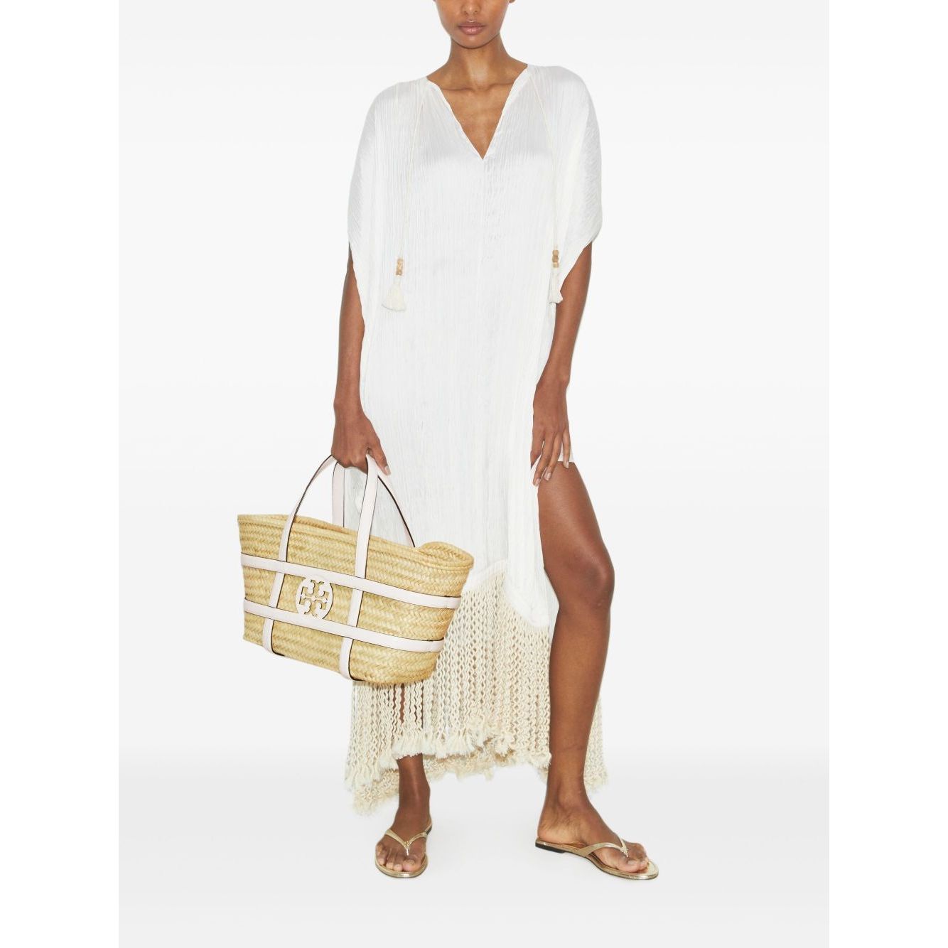 Tory Burch Ella straw basket bag Shopper