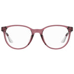 Under Armour Multicolor Acetate Frames pink women's glasses UA5020G3IF218 with 52mm lens, 18mm bridge, and 140mm temple.