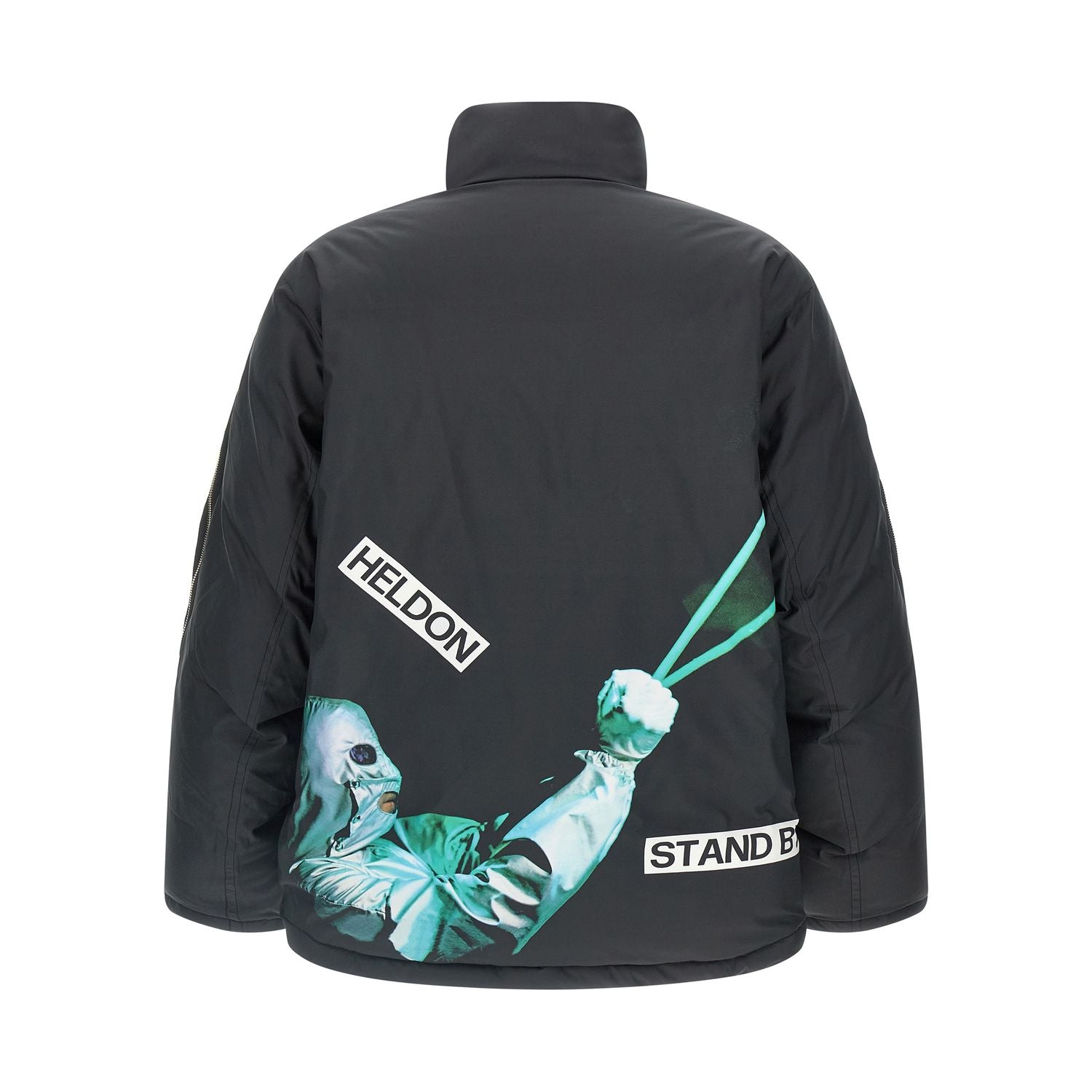 Undercover Black Polyester Shell Jacket