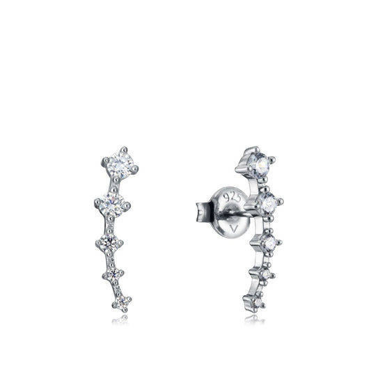 VICEROY JEWELS Mod. 13005E000-30 Ladies' Silver 925° Earrings with Quartz Movement, Water Resistant 5 ATM, in Official Box