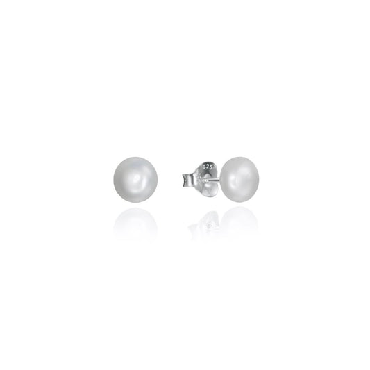 VICEROY JEWELS Mod. 5090E000-67 silver earrings with pearl detail for ladies, quartz analog movement, and 5 ATM water resistance.