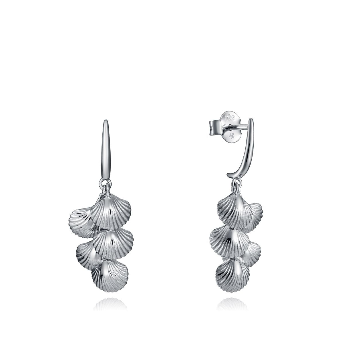 VICEROY JEWELS Mod. 61070E000-00 silver 925° earrings for ladies with a shell design, quartz movement, calendar function, 5 ATM water resistance.