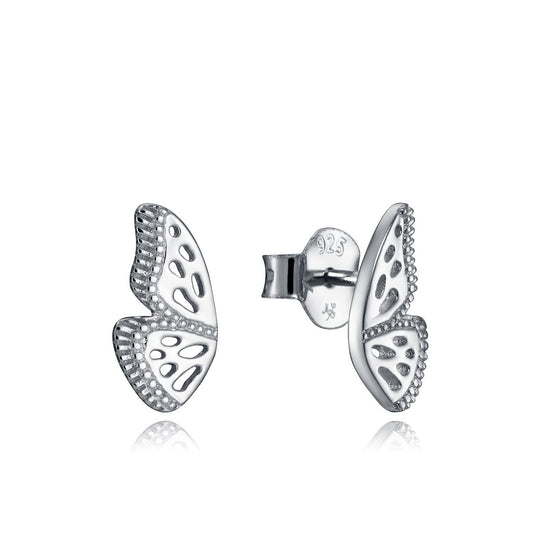 VICEROY JEWELS Mod. 61071E000-00: Elegant silver 925° lady's earrings with butterfly design, perfect gift in official box.