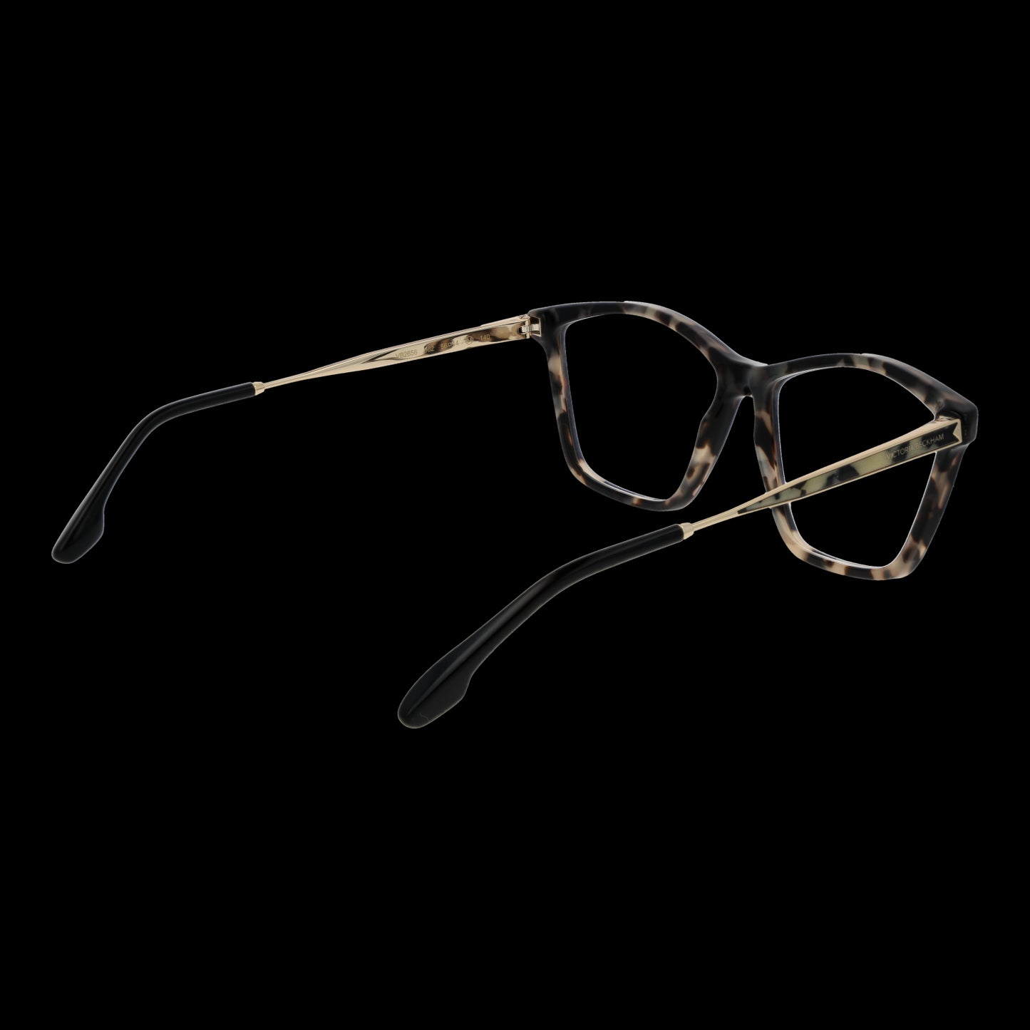 VICTORIA BECKHAM MOD. VB2656 56062 tortoise-shell fashion eyewear for ladies, side view.