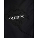Valentino Flower Embroidery Bermuda Shorts