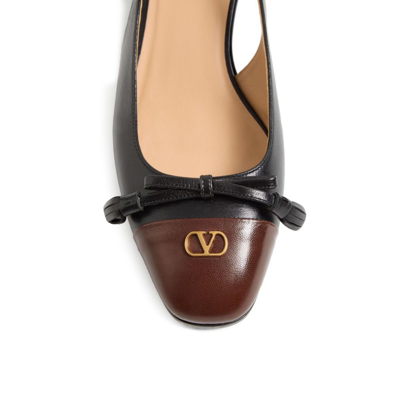 Valentino Garavani 25mm Valet du Roi slingback ballet flats
