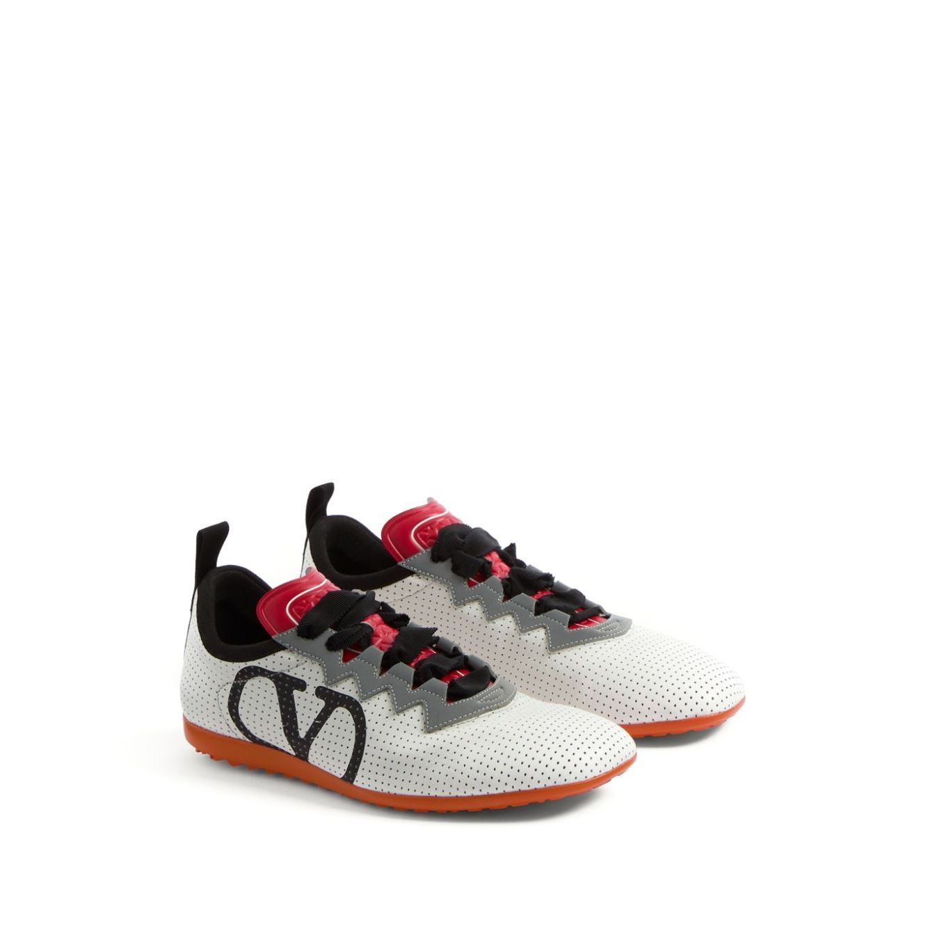 Valentino Garavani Chromathon Sneaker in Perforated Nappa Leather Sneakers