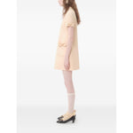 Valentino Short Crepe Couture Dress Dresses