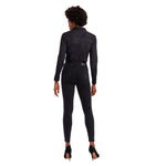 Vero Moda Black Cotton Bodysuit