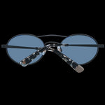 WEB MOD. WE0270 5302G unisex sunglasses with blue lenses and black frame, stylish eyewear accessory