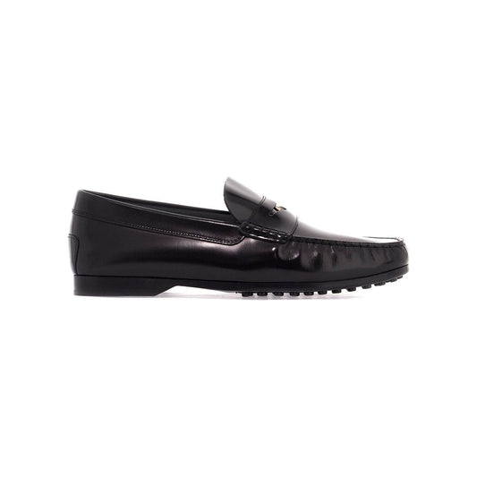 Tod'S brushed leather loafers with penny detail Moccasins Tod'S