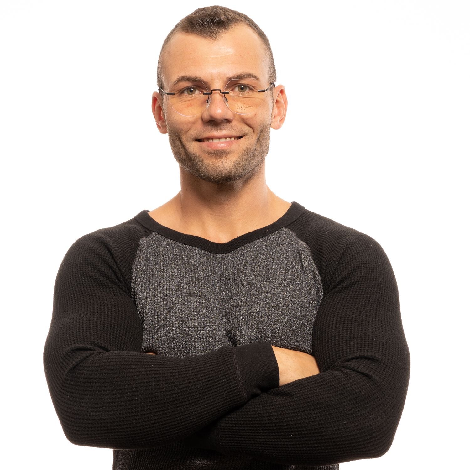 Yohji Yamamoto Black Metal Glasses (Frames)