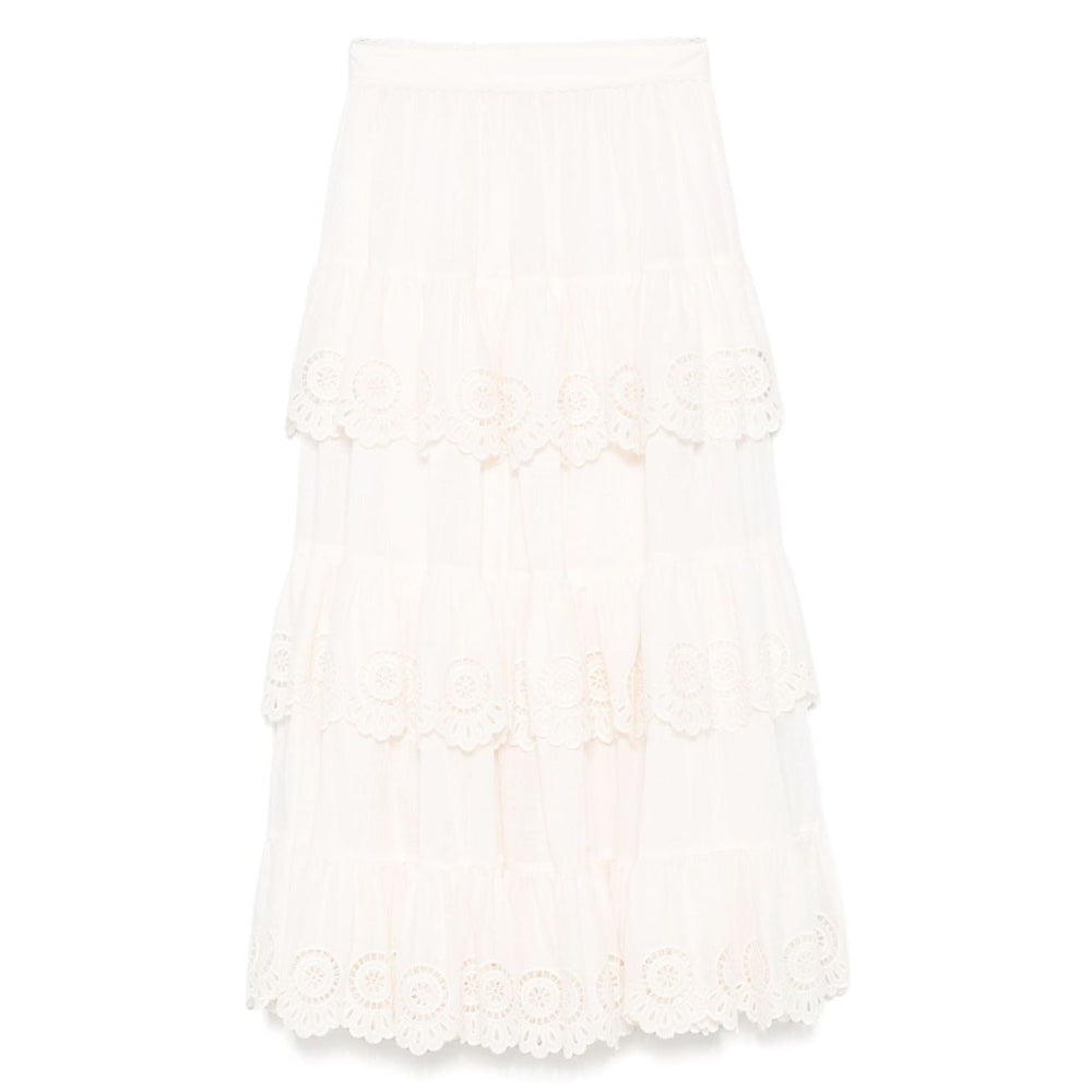 Zimmermann Lucky embroidered skirt Skirts