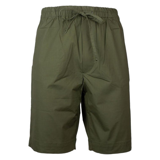 Alpha Studio Green Cotton Short