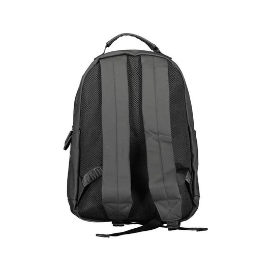 Bikkembergs | Black Polyethylene Backpack| McRichard Designer Brands   
