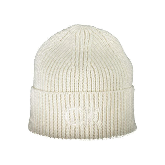 Calvin Klein | Elegant Embroidered Organic Cotton Hat| McRichard Designer Brands   