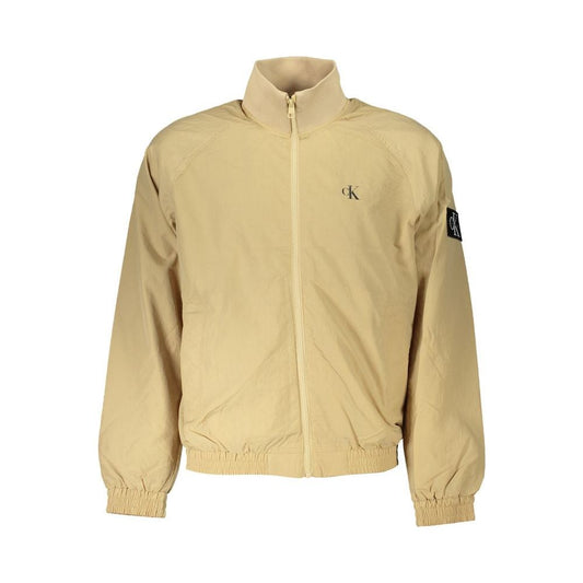 Calvin Klein | Beige Long Sleeved Sports Jacket| McRichard Designer Brands   
