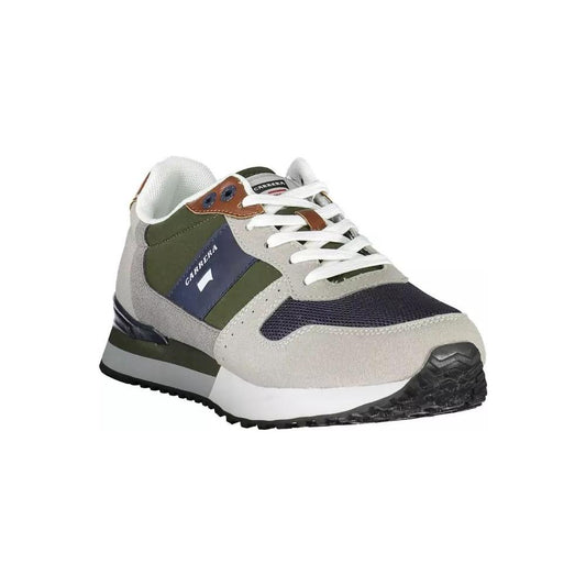 Carrera | Chic Gray Sports Sneakers with Eclectic Style| McRichard Designer Brands   